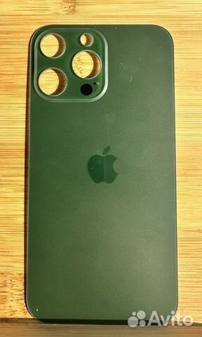 Заднее стекло iPhone XR в корпусе 13 Pro Green