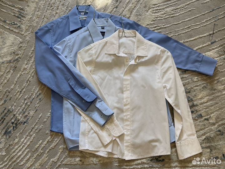 Рубашки на мальчика 116 122