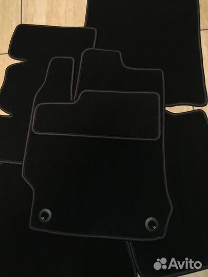 Ковры Премиум для Камри 50/55 черные и графит