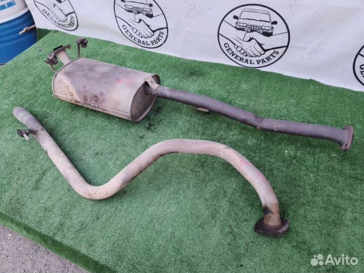Глушитель в сборе Toyota Land Cruiser Prado RZJ95