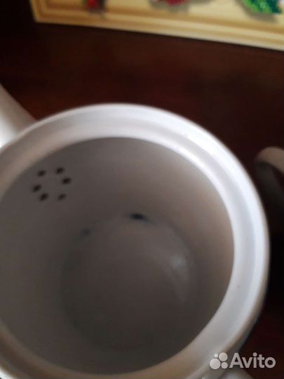 Чайник заварочный ссср,сахарница Кобальт