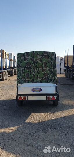 Прицеп Б-2.5 алтай 2.5х1.3м тент высокий скос