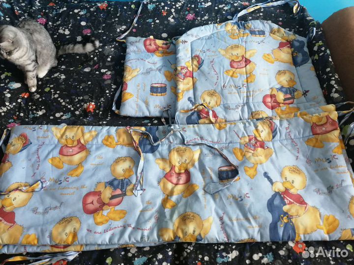 Бортики для кроватки