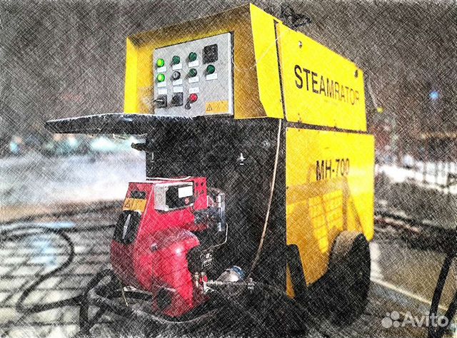 Аренда дизельного парогенератора Steamrator