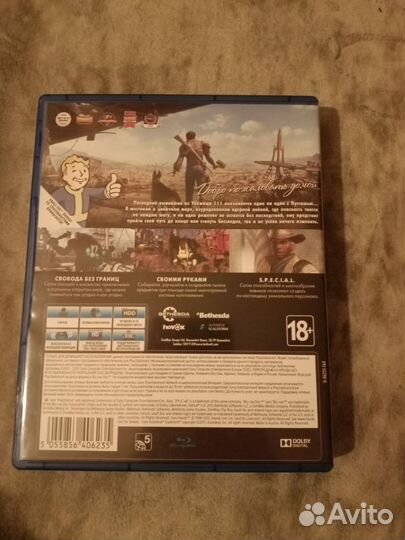 Диск fallout 4 ps4