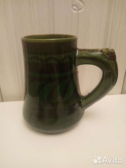 Керамическая кружка под пиво/квас СССР