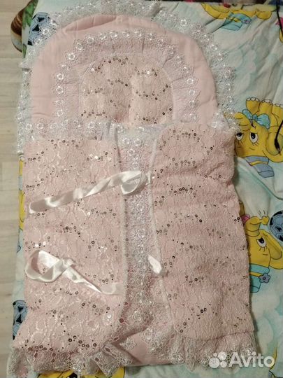 Конверт на выписку для девочки