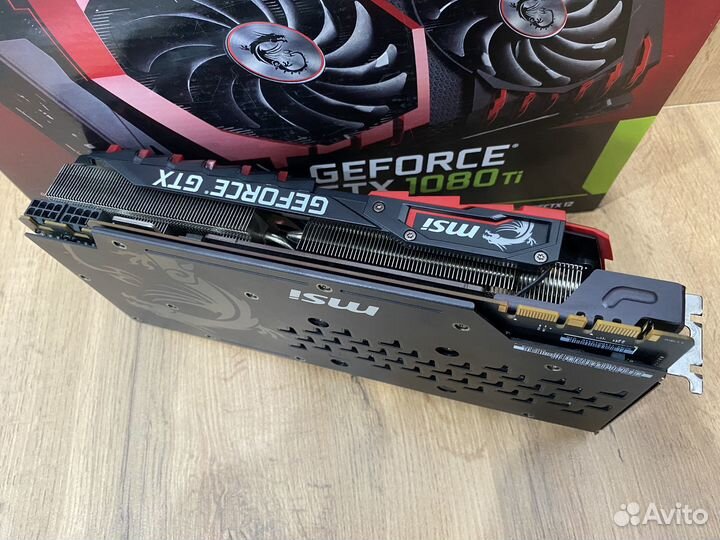 Видеокарта GeForce GTX 1080TI MSI Gaming X Гаранти