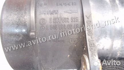 Расходомер Mercedes CLC, 2008