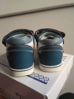 Сандалики детские, кожаные, 22 размер