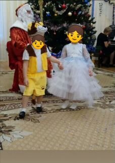 Детский новогодний костюм заяц, тигр, медведь