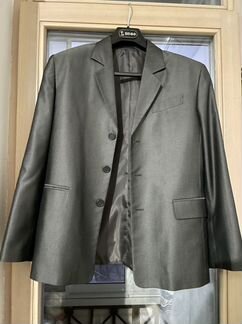 Пиджак для детей 10-13 лет, темного цвета