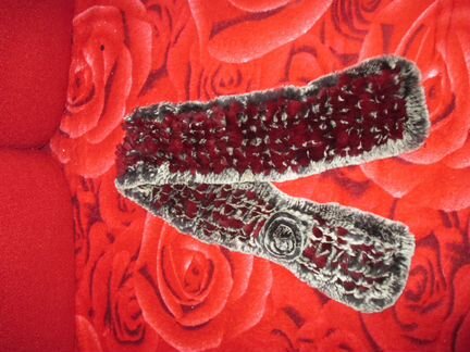 Шарф-манто из кролика