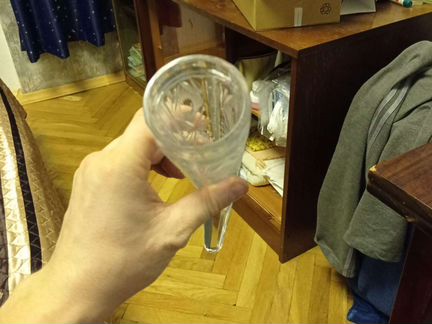 Рюмка рог хрусталь СССР