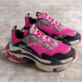 Кроссовки Balenciaga Triple S Pink (36-40)