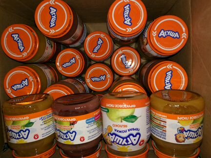 Пюре фруктовое агуша