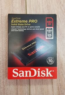 Совершенно новый SSD 480 Гб SanDisk Extreme PRO
