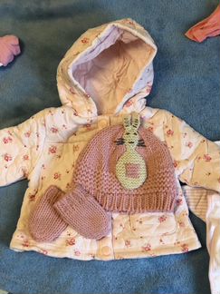 Комплекты next куртки на 2-3 месяца (4.5 кг)