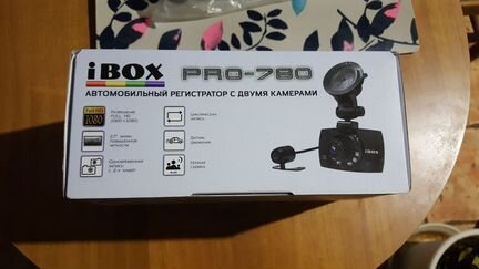 Автомобильный регистратор с 2 камерами ibox PRO-78