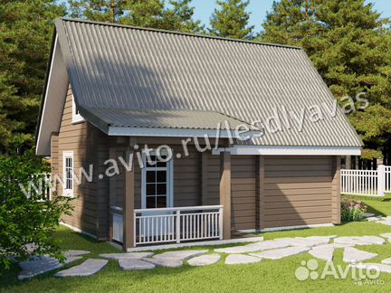 Дом из бруса