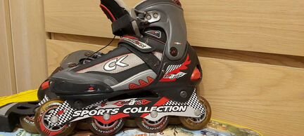 Коньки роликовые Sports Collection Bravo red