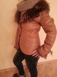 Рыжая дубленочка