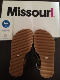 Золотые босоножки Missouri Италия кожа 34 EUR
