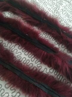 Меховые опушки на капюшон новые