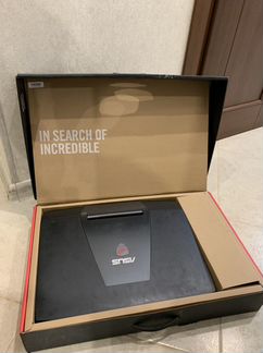 Игровой ноутбук Asus ROG 17.3 + GTX 4gb