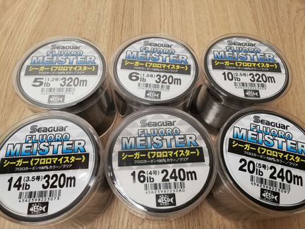 Флюорокарбон Seaguar Fluoro Meister 240 и 320 м