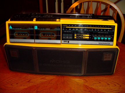 GhettoBlaster Philips D8304 Boom Box Vintage 80s