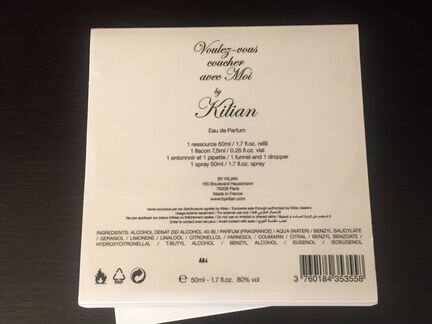 Kilian Voulez-vous coucher avec Moi Refill