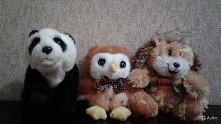 Новые мягкие игрушки