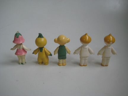 Игрушки СССР. Фигурки колкий пластик