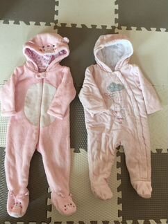 Комбинезон махровый 6-9 мес