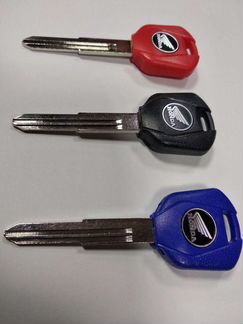 Ключ болванка мотоцикла Honda запасной не нарезанн