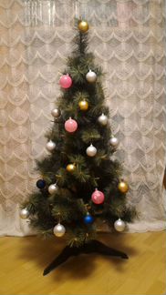 Елка искусственная + шары
