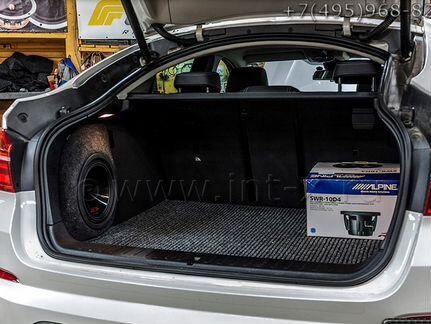 Сабвуфер стелс BMW X4 F26