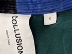 Вельветовая oversize-рубашка колор блок collusion объявление продам