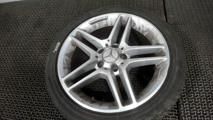 Оригинальные литые диски на Mercedes - C W203