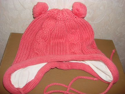 Шапка на осень-весну. Хлопок. На 49-51