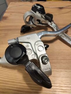 Тормозные ручки с переключателями shimano