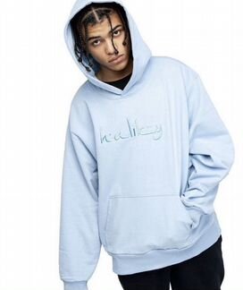 Haliky blue Arabic Logo худи