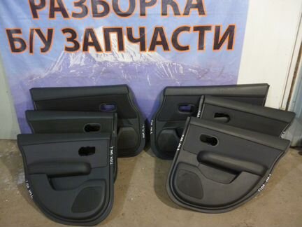 Nissan tiida обшивки двери задние передние