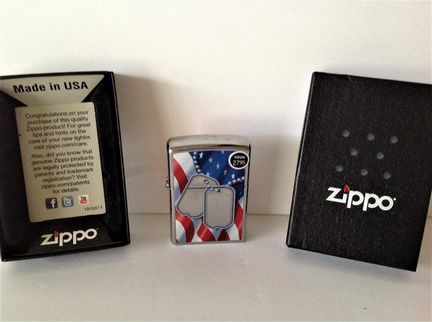 Зажигалка Zippo 28291 Flag Оригинал Новая