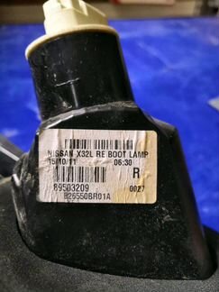 Задние правые фонари ниссан кашкай j10 2011 год ре