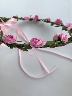 Цветочный ободок