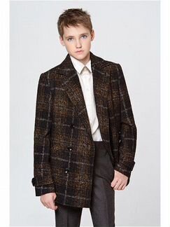 Пальто весеннее демисезон для мальчика на рост 134