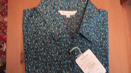 Блузка-батник хлопок размер 44 новый япония