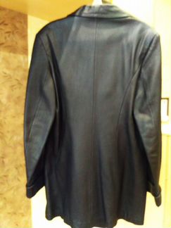 Кожаный жакет (48-50) женский